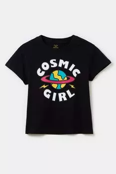 Футболка хлопковая с принтом OVS