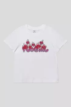 Футболка хлопковая с принтом OVS