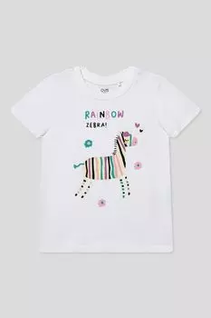 Футболка хлопковая с принтом OVS