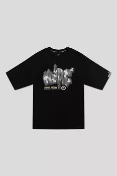 Футболка хлопковая с принтом OVS