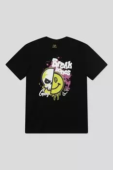 Футболка хлопковая с принтом OVS