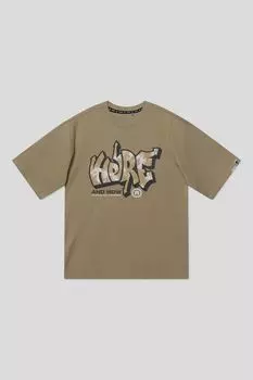 Футболка хлопковая с принтом OVS