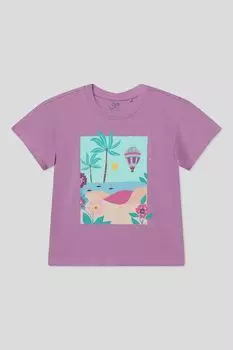 Футболка хлопковая с принтом OVS