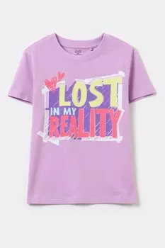 Футболка хлопковая с принтом OVS