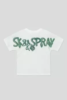 Футболка хлопковая с принтом OVS