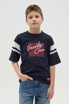 Футболка хлопковая с принтом OVS