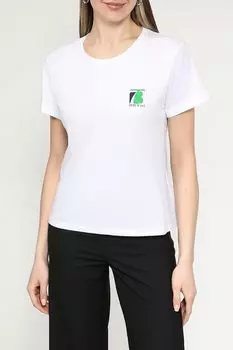 Футболка хлопковая с принтом PEPE JEANS