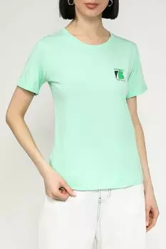 Футболка хлопковая с принтом PEPE JEANS