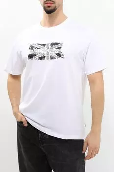 Футболка хлопковая с принтом PEPE JEANS