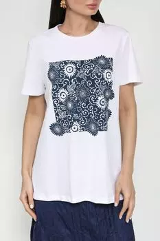 Футболка хлопковая с принтом Piombo