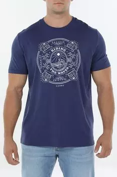 Футболка хлопковая с принтом Piombo