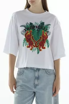 Футболка хлопковая с принтом Piombo