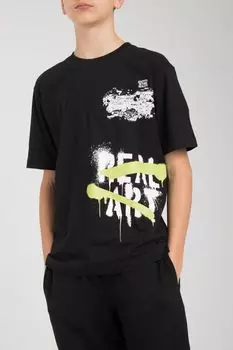 Футболка хлопковая с принтом Reporter Young