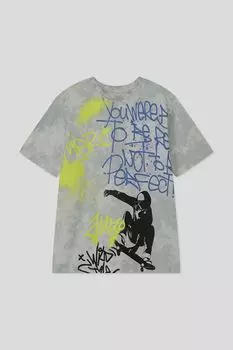 Футболка хлопковая с принтом Reporter Young