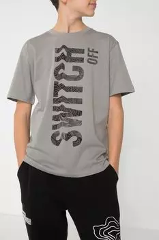 Футболка хлопковая с принтом Reporter Young