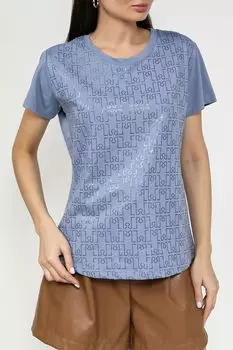 Футболка хлопковая с принтом Rinascimento