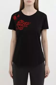 Футболка хлопковая с принтом Rinascimento