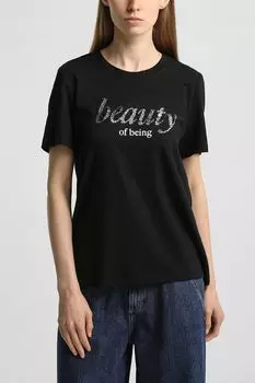 Футболка хлопковая с принтом s.Oliver