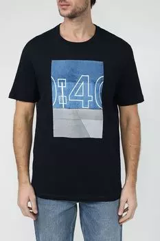 Футболка хлопковая с принтом s.Oliver