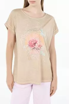 Футболка хлопковая с принтом s.Oliver