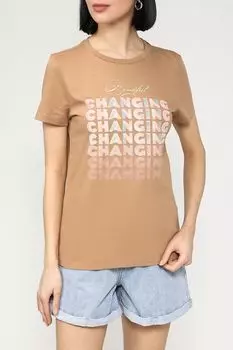 Футболка хлопковая с принтом s.Oliver