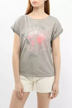 Футболка хлопковая с принтом s.Oliver