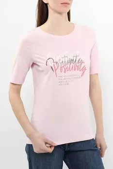 Футболка хлопковая с принтом s.Oliver