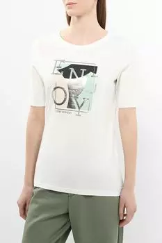 Футболка хлопковая с принтом s.Oliver