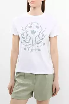 Футболка хлопковая с принтом s.Oliver