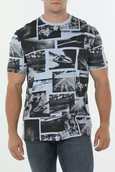 Футболка хлопковая с принтом s.Oliver