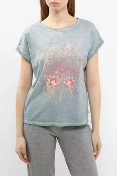 Футболка хлопковая с принтом s.Oliver