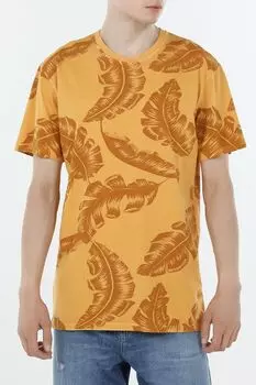 Футболка хлопковая с принтом Superdry