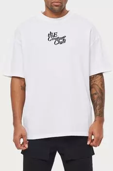 Футболка хлопковая с принтом The Couture Club