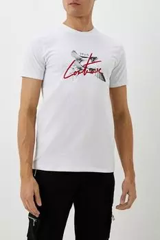 Футболка хлопковая с принтом The Couture Club