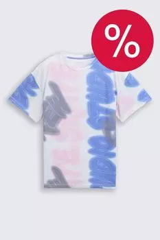 Футболка хлопковая с принтом TOM TAILOR