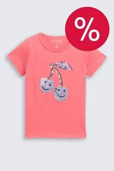 Футболка хлопковая с принтом TOM TAILOR