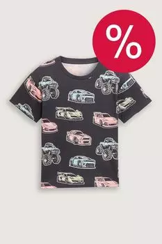 Футболка хлопковая с принтом TOM TAILOR