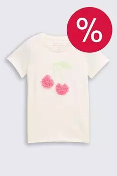 Футболка хлопковая с принтом TOM TAILOR