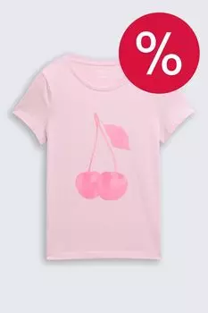 Футболка хлопковая с принтом TOM TAILOR