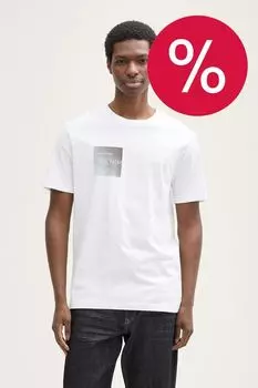 Футболка хлопковая с принтом TOM TAILOR