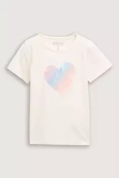 Футболка хлопковая с принтом TOM TAILOR