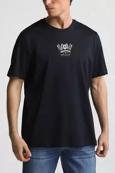 Футболка хлопковая с принтом Tommy Hilfiger