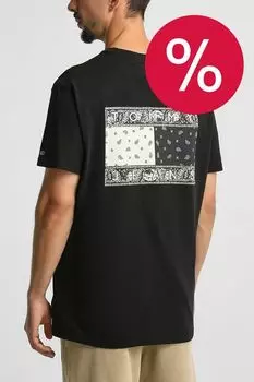 Футболка хлопковая с принтом Tommy Jeans