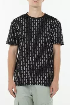 Футболка хлопковая с принтом Tommy Jeans