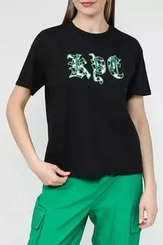 Футболка хлопковая с принтом Twist