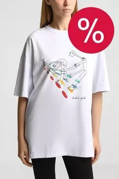 Футболка хлопковая с принтом Твистер ARTOGRAPH