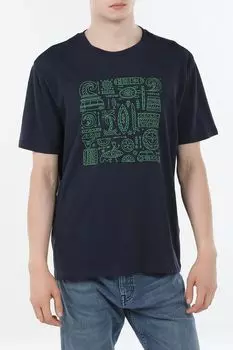 Футболка хлопковая с принтом WTT