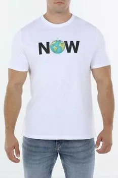 Футболка хлопковая с принтом WTT