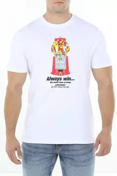 Футболка хлопковая с принтом WTT