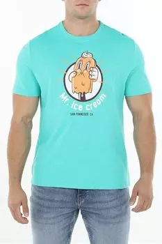 Футболка хлопковая с принтом WTT